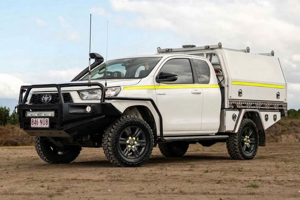 Toyota Hilux Mine Spec Hire